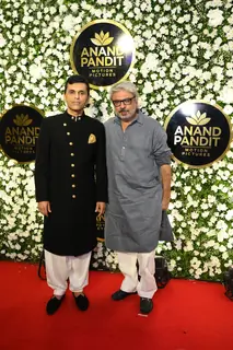 Anand Pandit and Sanjay Leela Bhansali