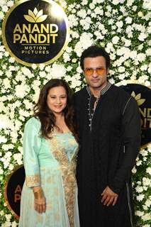 Rohit Roy and wife