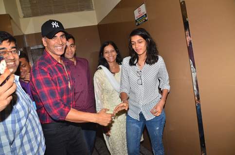 Akshay Kumar snapped at PVR Juhu!