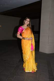 Sara Ali Khan attends Jackky Bhagnani's Diwali Bash