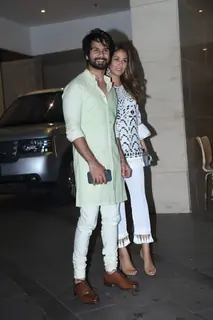 Shahid Kapoor, Mira Rajput Kapoor attend Jackky Bhagnani's Diwali Bash