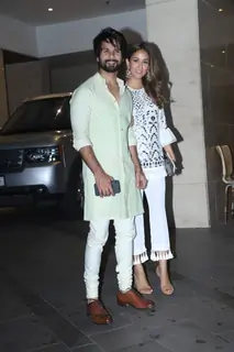 Shahid Kapoor, Mira Rajput Kapoor attend Jackky Bhagnani's Diwali Bash