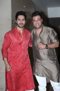 Varun Dhawan, Varun Sharma attend Jackky Bhagnani's Diwali Bash