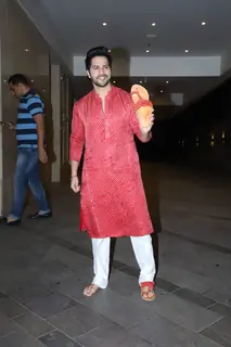 Varun Dhawan attends Jackky Bhagnani's Diwali Bash