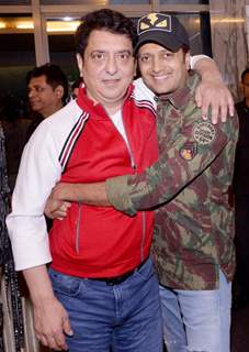 Sajid Nadiadwala and Riteish Deshmukh snapped at Housefull 4's special screening