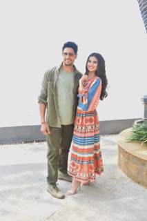 Tara Sutaria and Sidharth Malhotra at Marjaavaan Promotions 