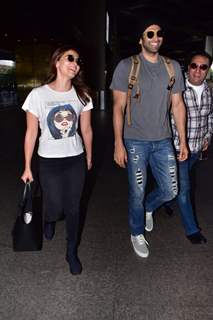 Alia Bhatt and Aditya Roy Kapoor snapped around the town!