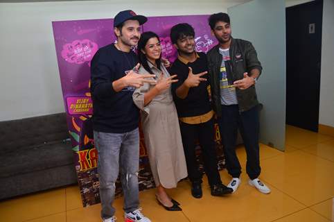 The cast of Kanpuriye at the screening