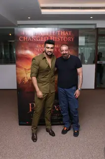 Arjun Kapoor and Sanjay Dutt attend Panipat's trailer launch!