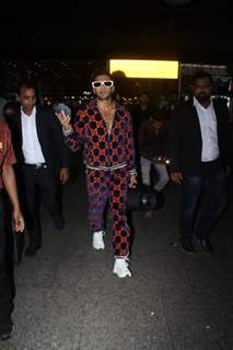 Ranveer Singh papped at the airport