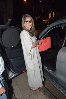 Dimple Kapadia papped around the town