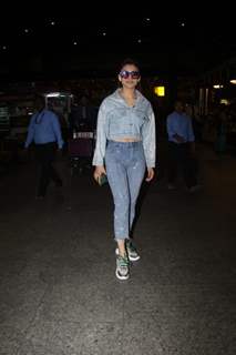 Urvashi Rautela papped at the airport