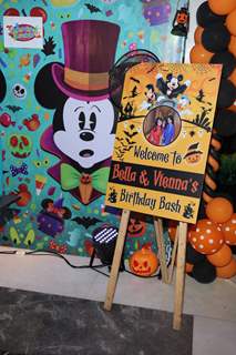 Bella and Vienna's birthday bash