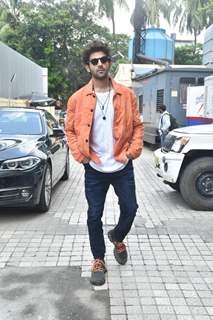 Kartik Aaryan at the trailer launch of Pati Patni Aur Woh