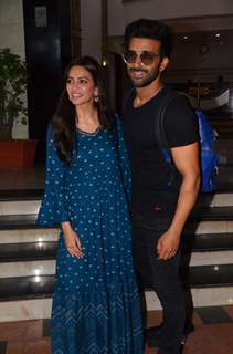 Kriti Kharbanda and Pulkit Samrat papped around the town