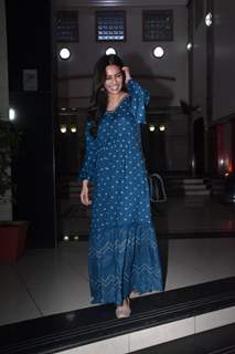 Kriti Kharbanda papped around the town