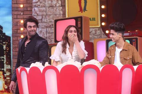  Sara Ali Khan on the sets of Movie Masti with Maniesh Paul 