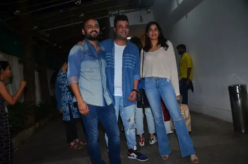 Amar Kaushik, Varun Sharma and Janhvi Kapoor