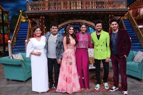 Sidharth Malhotra, Tara Sutaria, Riteish Deshmukh, Rakul Preet Singh, Kapil Sharma and Archana Puran Singh