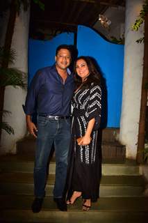 Lara Dutta with her husband Mahesh Bhupathi