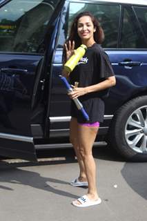 Malaika Arora snapped going at Diva Yoga! 