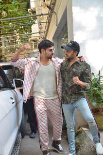 Sidharth Malhotra and Riteish Deshmukh snapped at Marjaavaan's special screening!