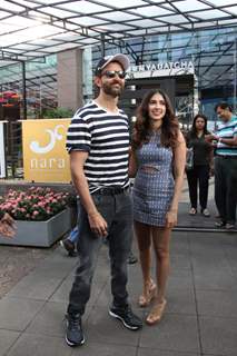 The Roshan's papped around the town