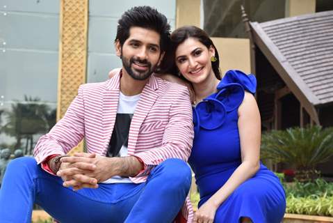 Vardhan Puri and Shivaleeka Oberoi promote their upcoming movie Yeh Saali Aashiqui