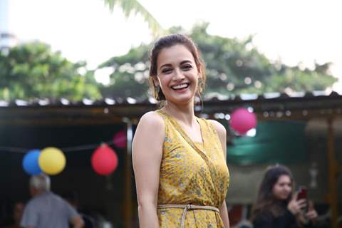 Dia Mirza papped at the launch of Exceed Cares