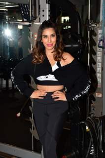 Sophie Choudry snapped around the town