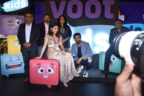 Soha Ali Khan and Ashish Chowdhry snapped at Voot's launch