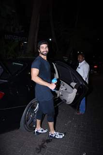 Shahid Kapoor snapped around the town