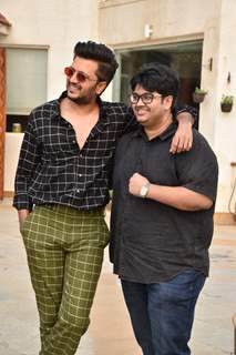 Riteish Deshmukh and Milap Zaveri promote their upcoming movie Marjaavaan