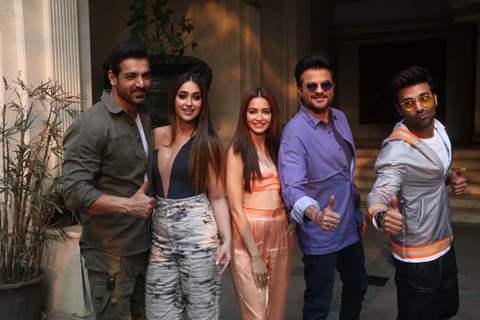 John Abraham, Ileana D'cruz, Kriti Kharbanda, Anil Kapoor and Pulkit Samrat promote their upcoming movie Pagalpanti