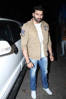 Nikitin Dheer papped at Marjaavaan's special screening