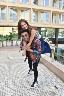 Celebs papped promoting Pagalpanti