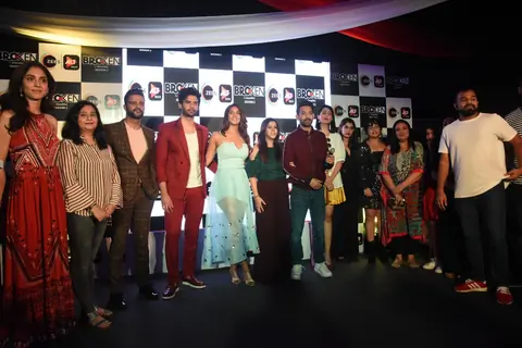 Ekta Kapoor, Aparna Achrekar, Vikrant Massey, Harleen Sethi with Broken 2 cast and crew