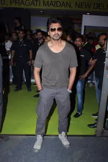 Nikhil Dwivedi papped at the launch of Being Strong