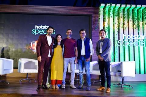 Purab Kohli, Rasika Dugal, Aijaz Khan, Gaurav Banerjee (President & Head – Hindi Entertainment, Star India) and Sameer Gogate