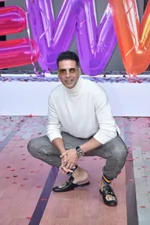 Akshay Kumar attends the trailer launch of Good Newwz