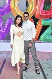 Akshay Kumar and Kareena Kapoorattends the trailer launch of Good Newwz