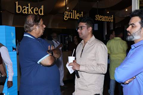 Bhushan Kumar and David Dhawan papped at the special preview of Tanhaji: The Unsung Warrior