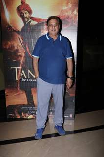 David Dhawan papped at the special preview of Tanhaji: The Unsung Warrior