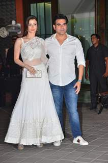 Arbaaz Khan and Giorgia Andriani