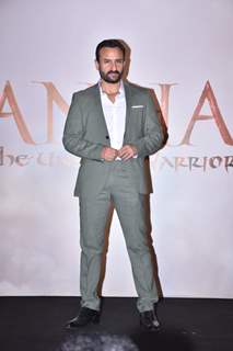 Saif Ali Khan at the trailer launch of Tanhaji: The Unsung Warrior