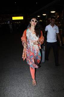 Kajol papped at the airport