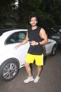 Aditya Seal papped around the town