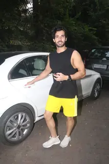 Aditya Seal papped around the town