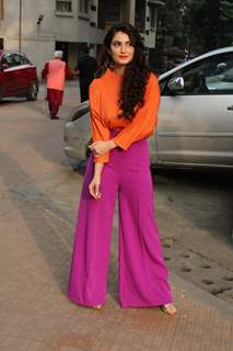 Shivaleeka Oberoi during the promotions of Yeh Saali Aashiqui