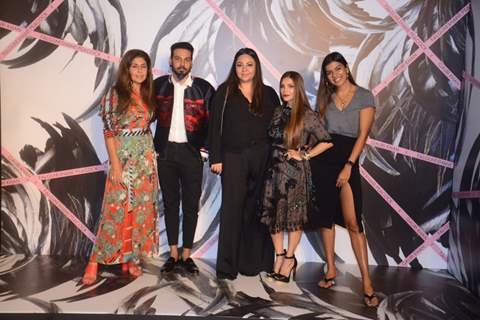 Divas at the opening ceremony of Falguni Shane Peacock flagship store